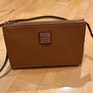 Dooney & Bourne Pebble Grain Janine Crossbody Bag, Desert